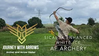 NEW SICAI 3K Enhanced White Ice Bow | AF ARCHERY