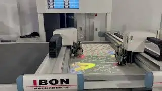 IBON IB1616 Dual Head Cutting Machine | Multi-Layer Synthetic Leather Cutting Expert