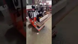 PB-80W do down bevel , automatic feed plate beveling machine ( do X bevel type no need flip plate )