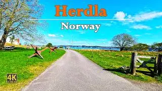 Herdla In Norway 🇳🇴 | Charming Walking in Stunning 4K