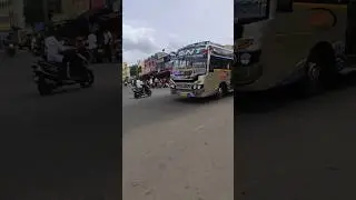 SNT Bus service Harur #love #music #song #privatebus #driver #trending #reels