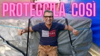 Come proteggere la tua piscina fuori terra per l'inverno