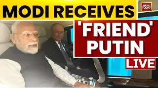 Putin in India LIVE: Prime Minister Narendra Modi Welcomes Russian President Vladimir Putin