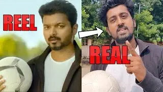 Vijay Football Skills | 1 vs 11 Match RECREATION