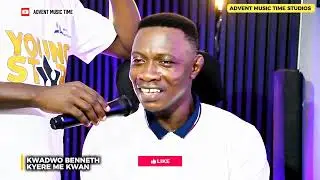 KWADWO BENNETH PLAYS THE KEYBOARD AND SINGS ALONG