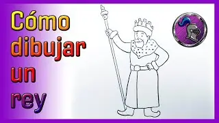 👑😀Cómo dibujar UN REY 👑😀How to draw A KING✏️😄