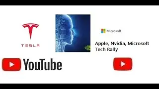 Tech Stocks Rally : Tesla, Apple, Microsoft