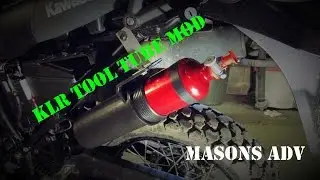 2015 KLR 650 Tool Tube Mod