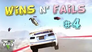 GTA V Racing WINS & FAILS #4 [Cunning Stunts]