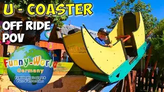 GOLDMINEN EXPRESS - U-Coaster Off Ride - FUNNY WORLD Germany