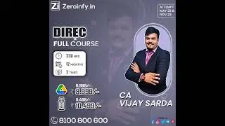 CA Final Direct Tax Full Course By CA Vijay Sarda
