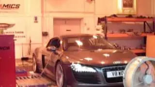 Milltek Audi R8 Dyno Testing (un-modified)