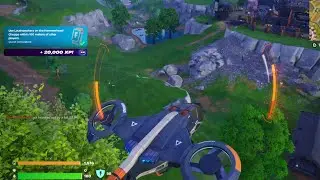 how to  use loudspeaker on the hammerhead choppa within 100 meters of other players in Fortnite