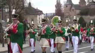 Foaset in Fulda - Generalmobilmachung der Fuldaer Garden 2020 - FKG mit Prinz von Fulda