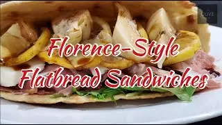 The Olive Oil Co. Kitchen ~ S2, Ep.9 - Florence-Style Flatbread Sandwiches w/ Marinated Lemon Slices