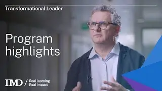 IMD's Transformational Leader: Program highlights