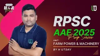 ICP | FARM MACHINERY | RAJ. AGRICULTURE AE 2025 #wiseprep #rpscaeexam #agricultureengineering