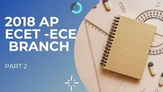 AP ECET 2018 ECE BRANCH SOLVED - PART -2-DIPLOMA