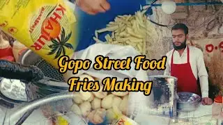 Pathan Man Selling Crispy Fries | Street Food Pakistan 🍟#streetfood 