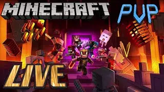 Minecraft Live stream  - Fueled By Ghost Energy Drinks - PVP Achievements on