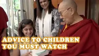Dalai Lama's Advice to Children You Must WATCH | Future Generation | Inspiration | Motivation