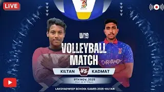 KLT Vs KDT U/19 Volleyball | Live Match | 34th LSG @ Kiltan