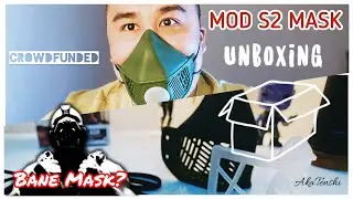 MoD LMP S2 Reusable Mask Unboxing (My Bane Mask)