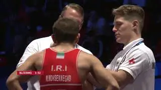 BRONZE GR - 60 kg: M. MOHSEN NEJAD (IRI) v. K. KECSKEMETI (HUN)