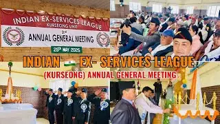 İndian Ex - Services League ( Kurseong)Annual General Meeting 2025🎉