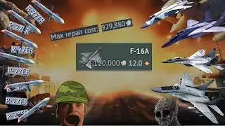 War Thunder is OFFICIALLY broken! (Top tiers) | The ULTIMATE grind for the F-16A!