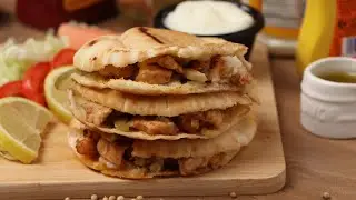 شاورما دجاج ميني طعمها لا يقاوم ❤️😋