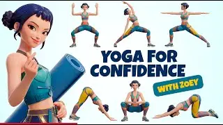 Feel Strong & Confident with Zoey | KPop Demon Hunters | Kids Yoga Adventure