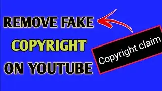 Repost network fake copyright strike problem // how to remove fake copyright on YouTube