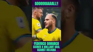 Federico Dimarco scored a BRILLIANT GOAL for INTER MILAN!!! ⚽🚀