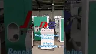 Non-woven felt making machine line  .Recycled polyester to felt