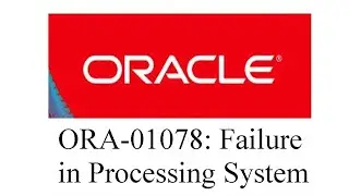 Oracle Startup Error - Could Not Open Parameter File