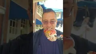 Disney California Adventure Strawberry Cheesecake Bread Pudding #shorts #disney