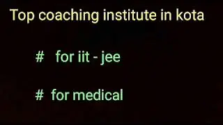 Best Coaching in kota