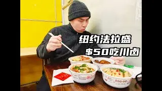 【探店】纽约法拉盛川卤 New York Flushing Sichuan Style Braised Chincken