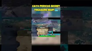 LOOK AT THIS TREASURE MAP🗺 #gta #gtatreasure #gta5 #gtacayoperico #gta5clips #cayoperico #gta5clips