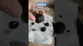 Easy Oreo truffle balls🤩🍫#viral #trending #ytshorts #shorts #oreoballs #fyp #shortsfeed #shortsvideo