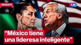 Trump tras llamada con Sheinbaum: 