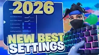 NEW BEST 2026 Chapter 7 PC Keyboard & Mouse Settings, Sensitivity + Keybinds In Fortnite!