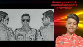 #sooryavanshi#Simba#Singham#drawing||sooryavanshi poster#Akshay Kumar, Ranveer.....