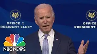 Biden Condemns Chaos At The Capitol As 'Insurrection' | NBC News