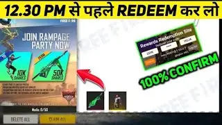 STREET BOY BUNDLE REDEEM CODE FREE FIRE | FREE FIRE NEW EVENT 28 JUNE | FF NEW EVENT TODAY