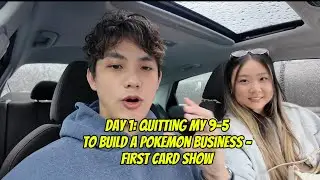 Ep. 1 Quitting My 9&ndash;5 for Pok&eacute;mon | First Card Show. First Deals. First Mistakes.