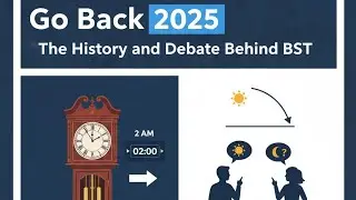 When Do The Clocks Go Back 2025?  History and Debate Behind BST #ClocksGoBack#DaylightSaving#BST#GMT