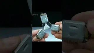 Gear Mechanism With DC Motor | #dcmotor #motorbuilding #techexperiments #diy  #tech