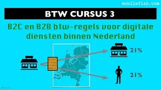 BTW cursus 3: B2C en B2B btw-regels voor digitale diensten binnen Nederland